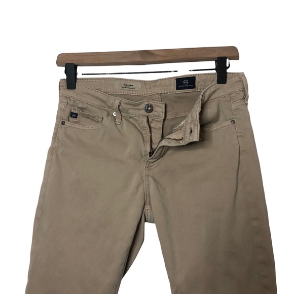 Adriano Goldschmied The Prima Mid-Rise Cigarette Cropped Skinny Khaki Pants - Picture 5 of 13